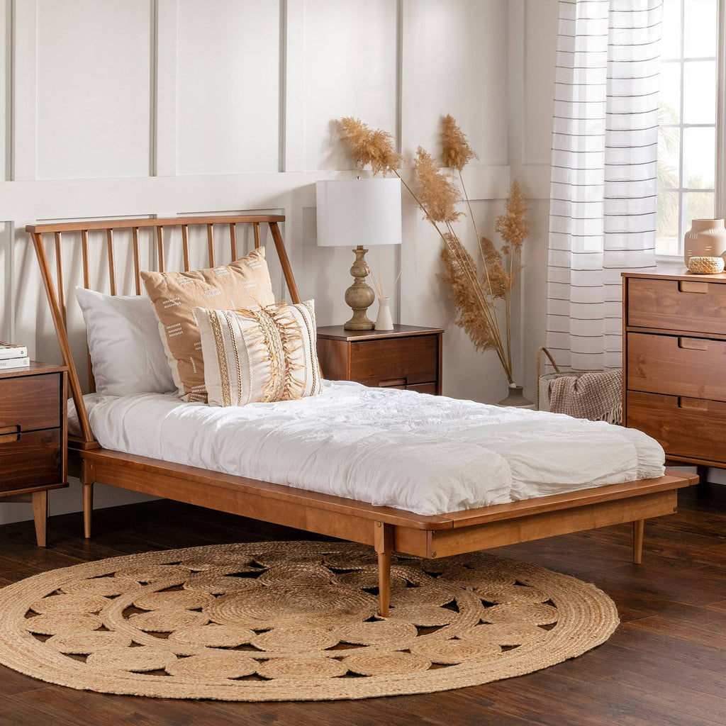 White King Pine Wood Spindle Bed A43769