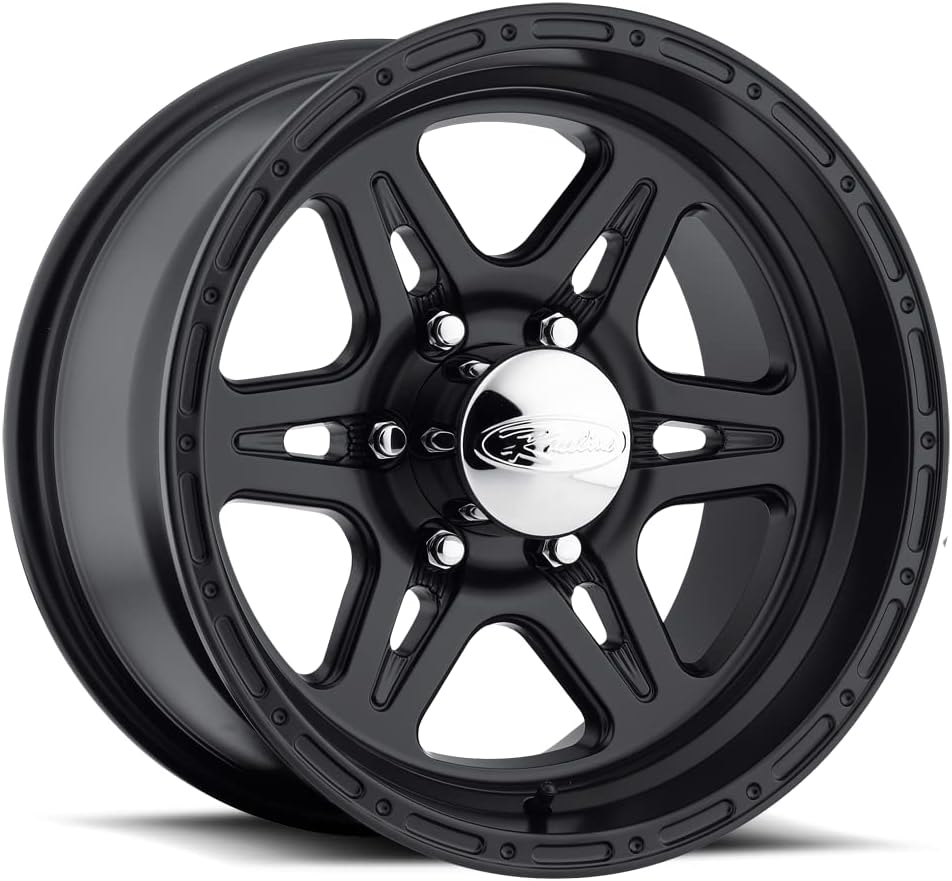 Polished 17X95X127mm 6 Spoke Aluminum Wheel Y722030