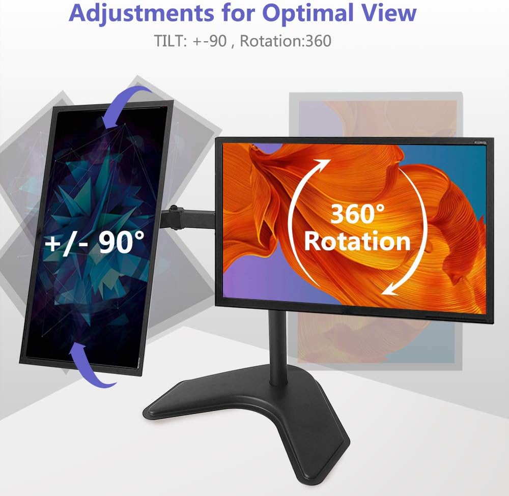 Dual Monitor Desk Stand Full Motion L83589