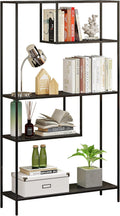 5-Tier White Bookshelf Storage Organizer N76120