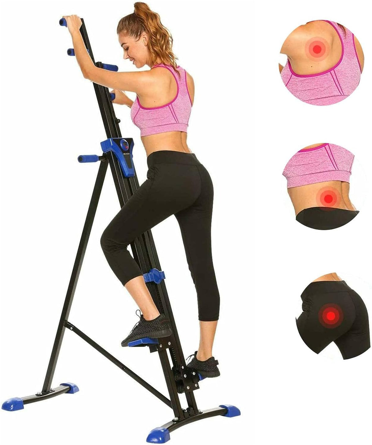 Foldable Vertical Climbing Stepper Q82448