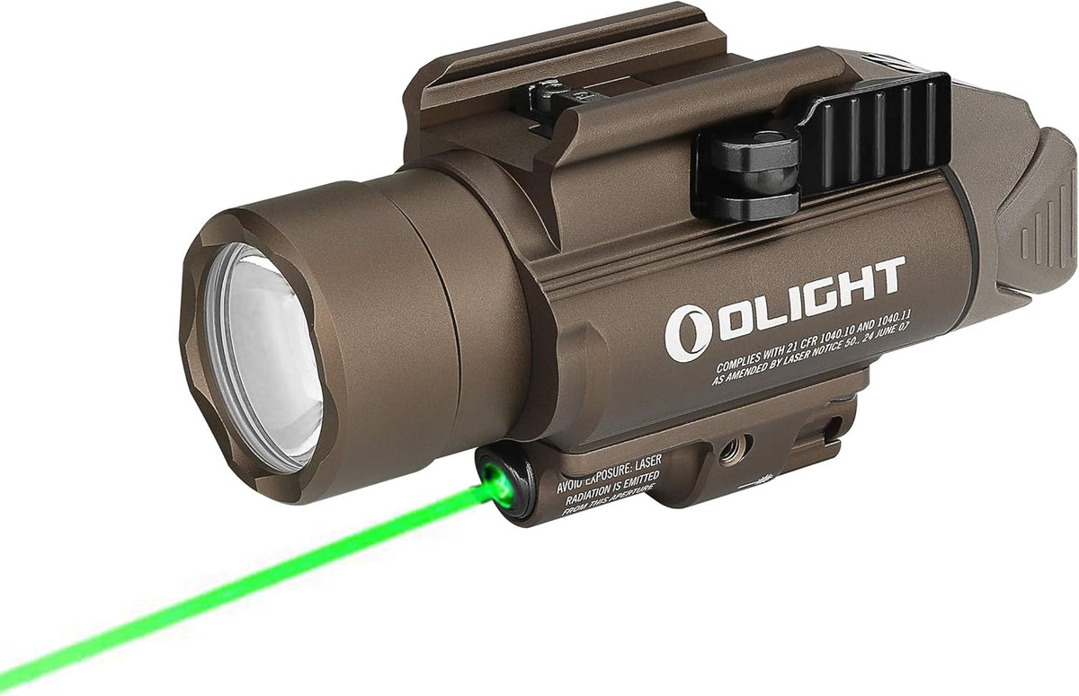 1350 Lumens Tactical Weaponlight with Green Light and White LED X782