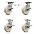 8x22 Heavy Duty Nylon Caster with Side Lock J298644