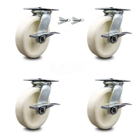 8x22 Heavy Duty Nylon Caster with Side Lock J298644