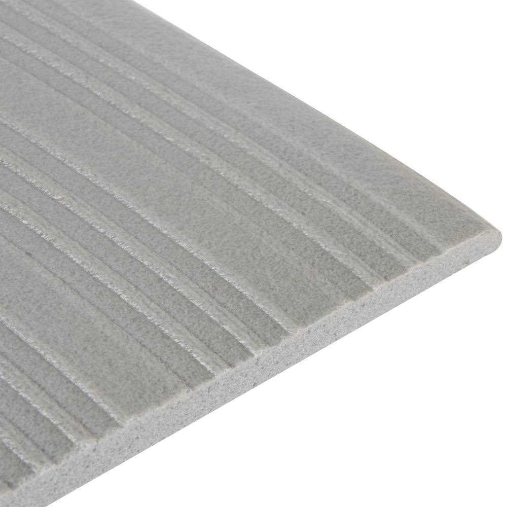 Gray Ribbed Vinyl Anti-Fatigue Mat Z5269