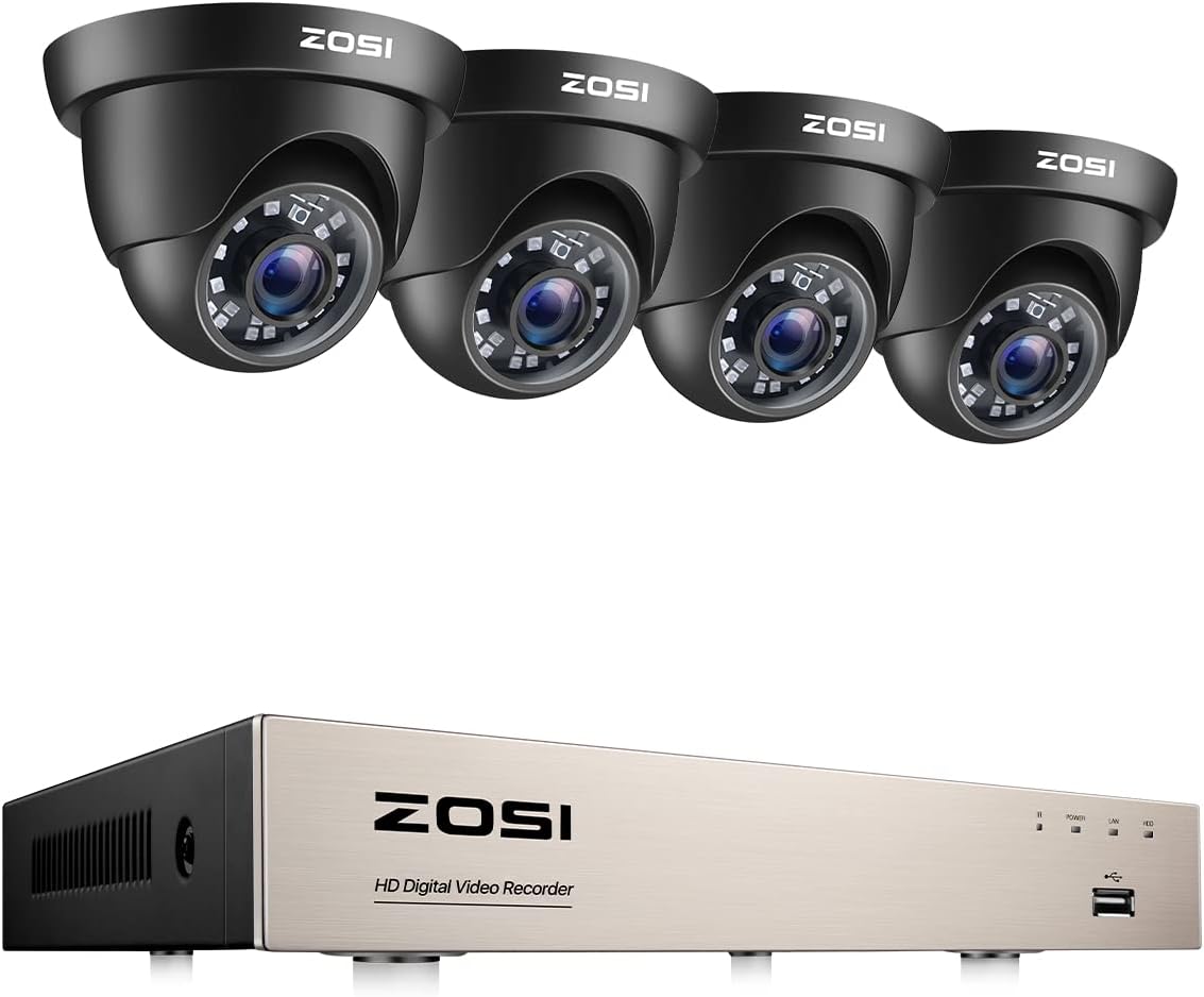 16CH 1080P Security Camera System with 4TB Hard Drive U526