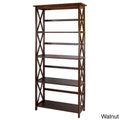 Walnut 5-Shelf Bookcase G239
