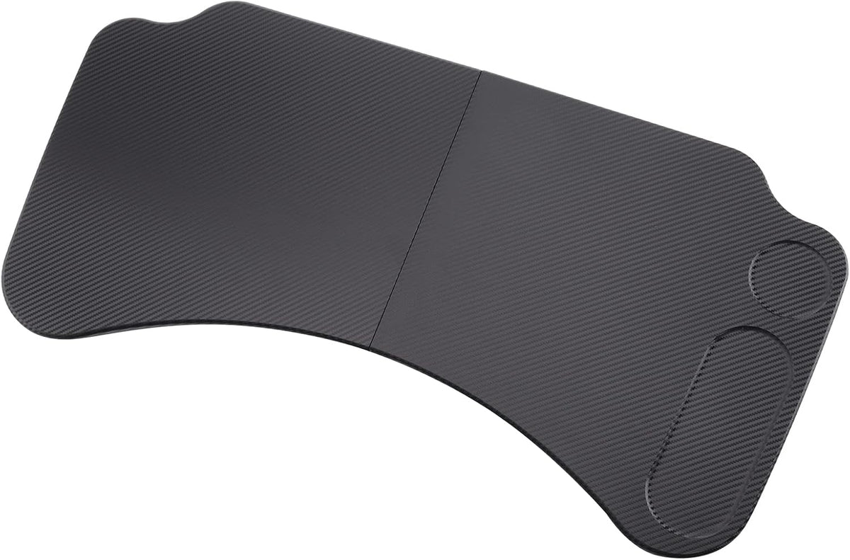 Foldable Car Laptop Tray Carbon Fiber Pattern Pack of 2 Y860675
