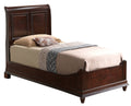 Twin Sleigh Bed in Cappuccino T68739