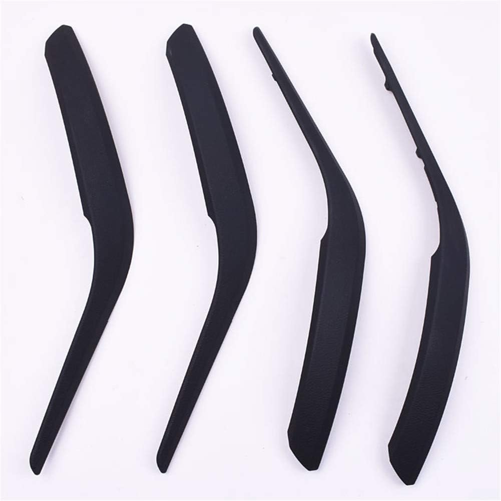 BMW Car Interior Door Grab Pull Handle Cover 4pc-Set Carbon W3724