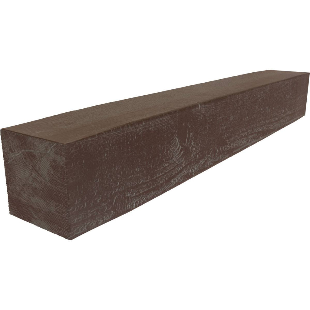 Rough Sawn Faux Wood Fireplace Mantel Z4820