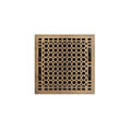 Honeycomb Brass Floor Register K88162