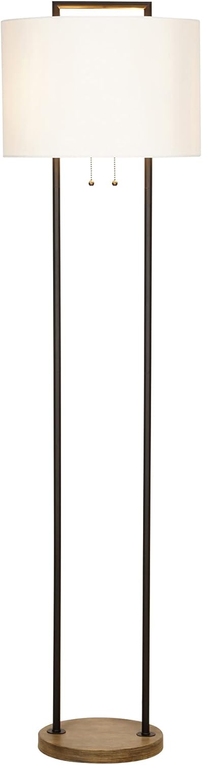 2-Light Floor Lamp with Pull Chains P194