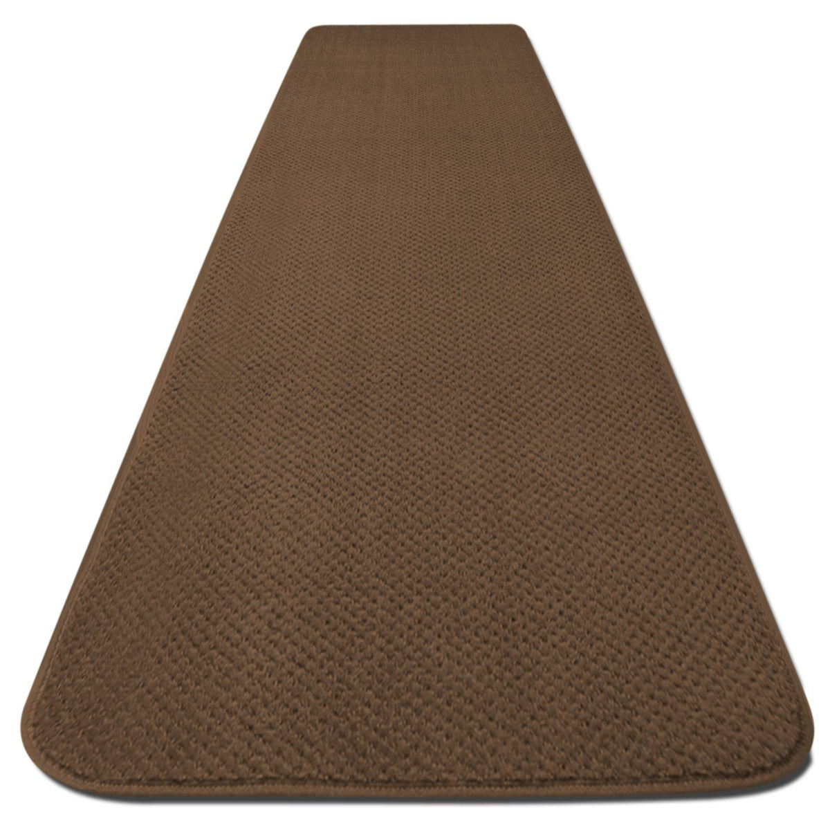 Skid-Resistant Carpet Runner Toffee Brown 10 ft. x 48 in. U8768