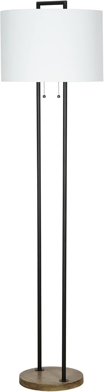 2-Light Floor Lamp with Pull Chains P194