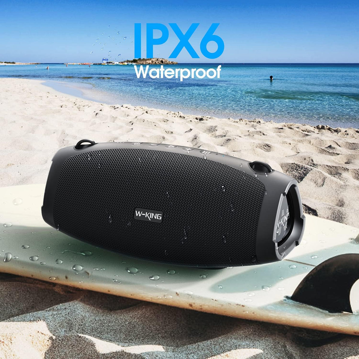 70W Portable Bluetooth Speaker with 13200mAh Power Bank G43456