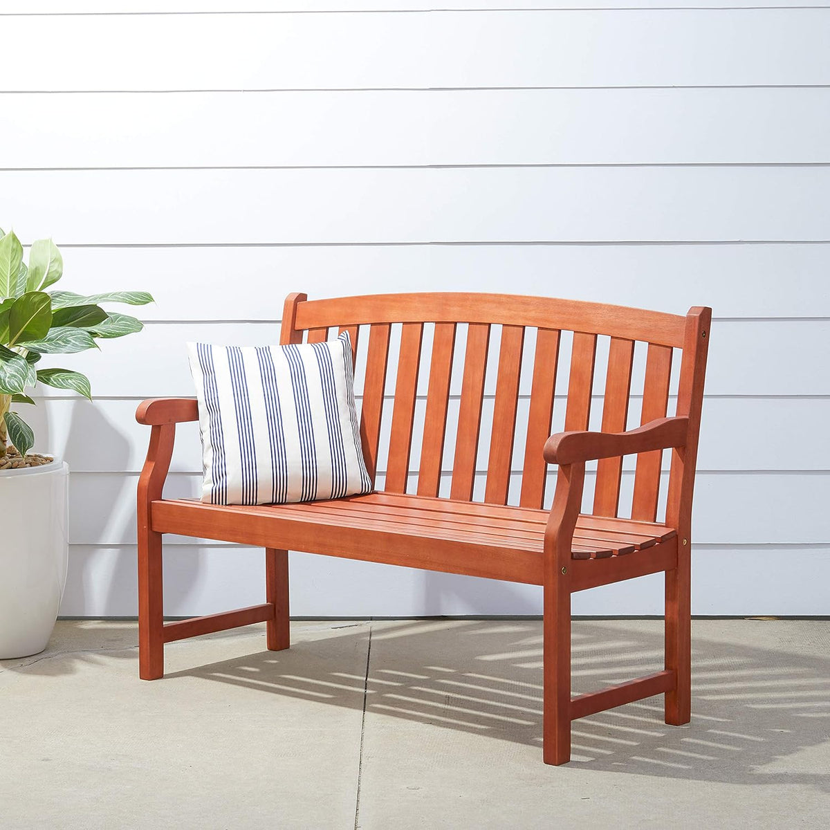 Eucalyptus Wooden Bench B7369