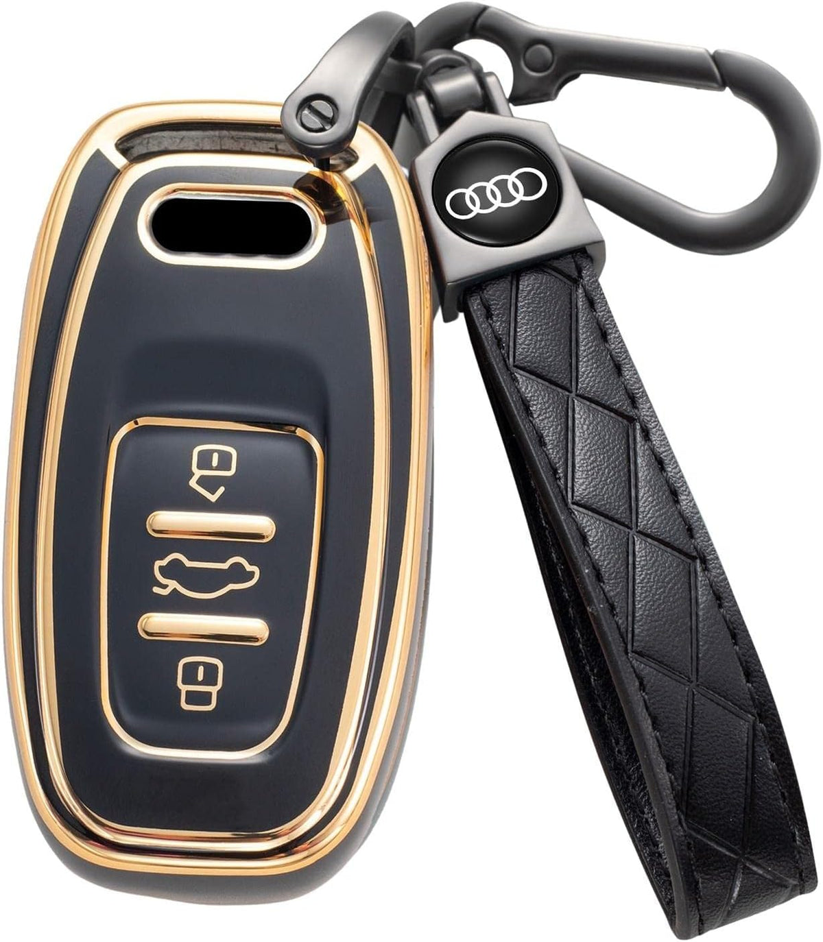 Black TPU Key Fob Cover, Pack of 2 N19801