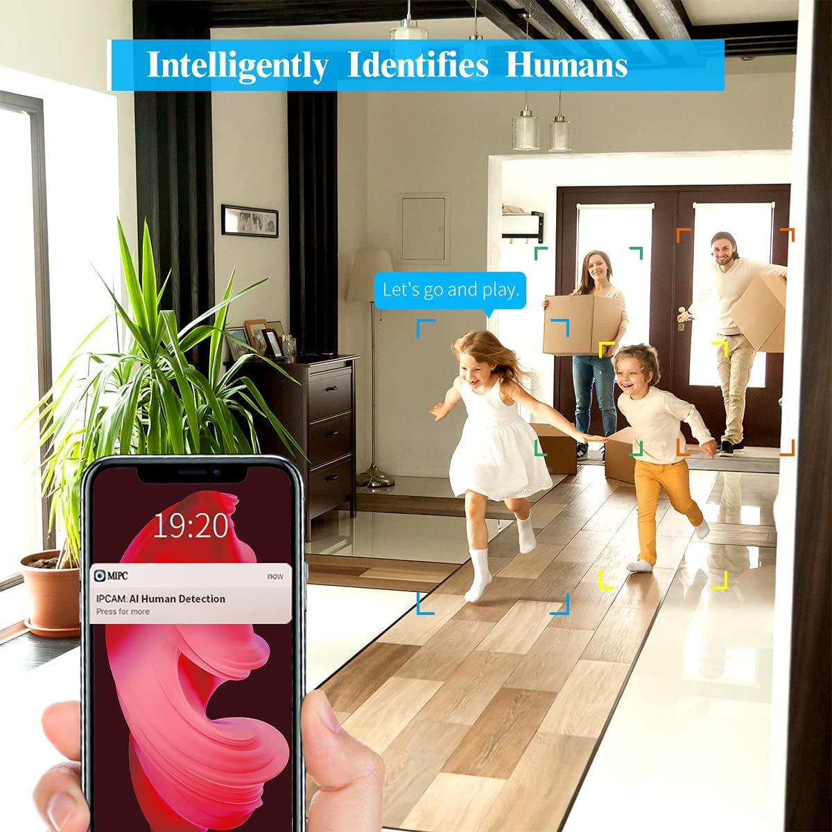 2K Wireless Security Camera System with 2TB Hard Drive, 4Pcs Outdoor Cameras T91711