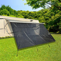 RV Awning Shade Screen with Zipper 9'X15'3'' R714