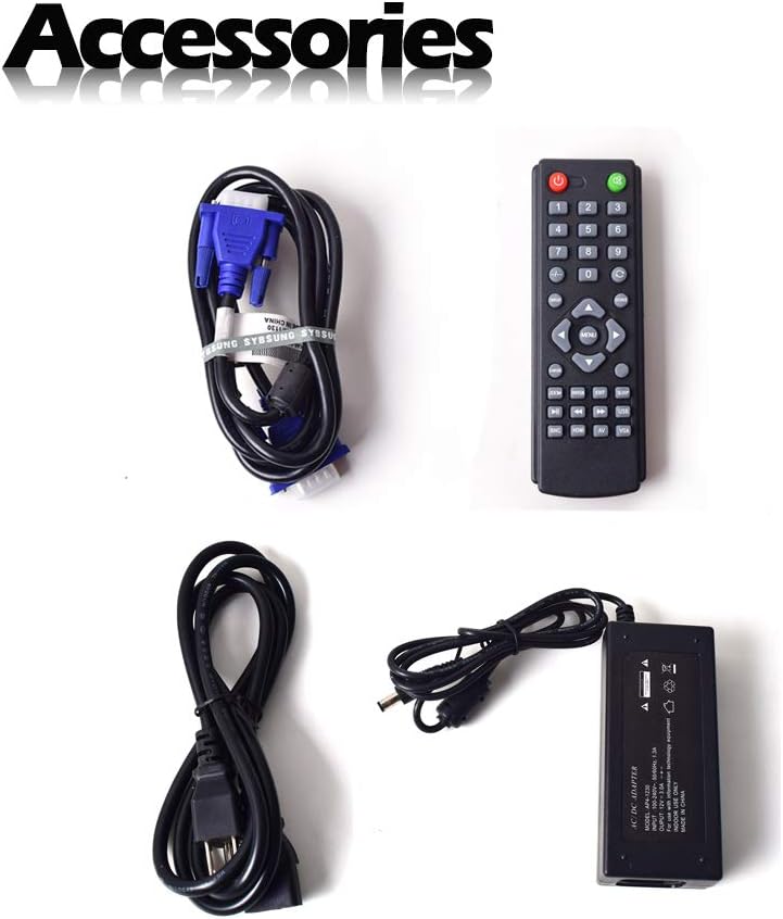 15 inch CCTV Security Monitor with BNC VGA HDMI AV Built-in Speaker M52077