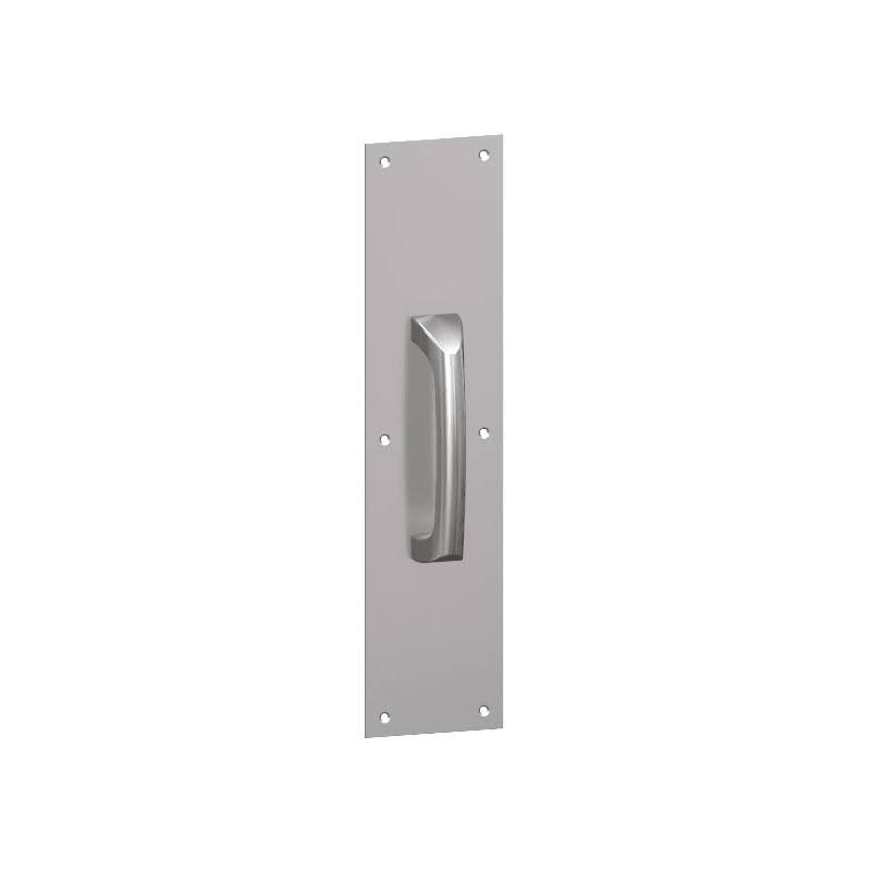 Square Corner Pull Plate with Cast Pull D7530