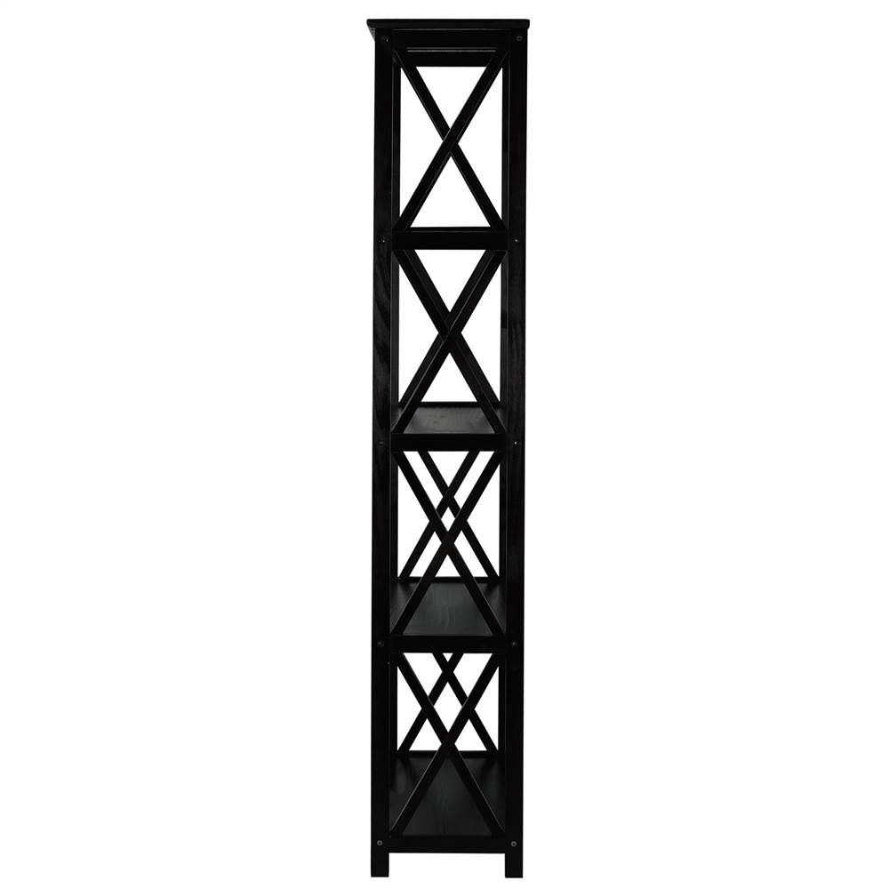 Walnut 5-Shelf Bookcase G239