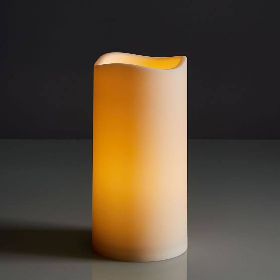 Flickering Flameless Pillar Candle G269405