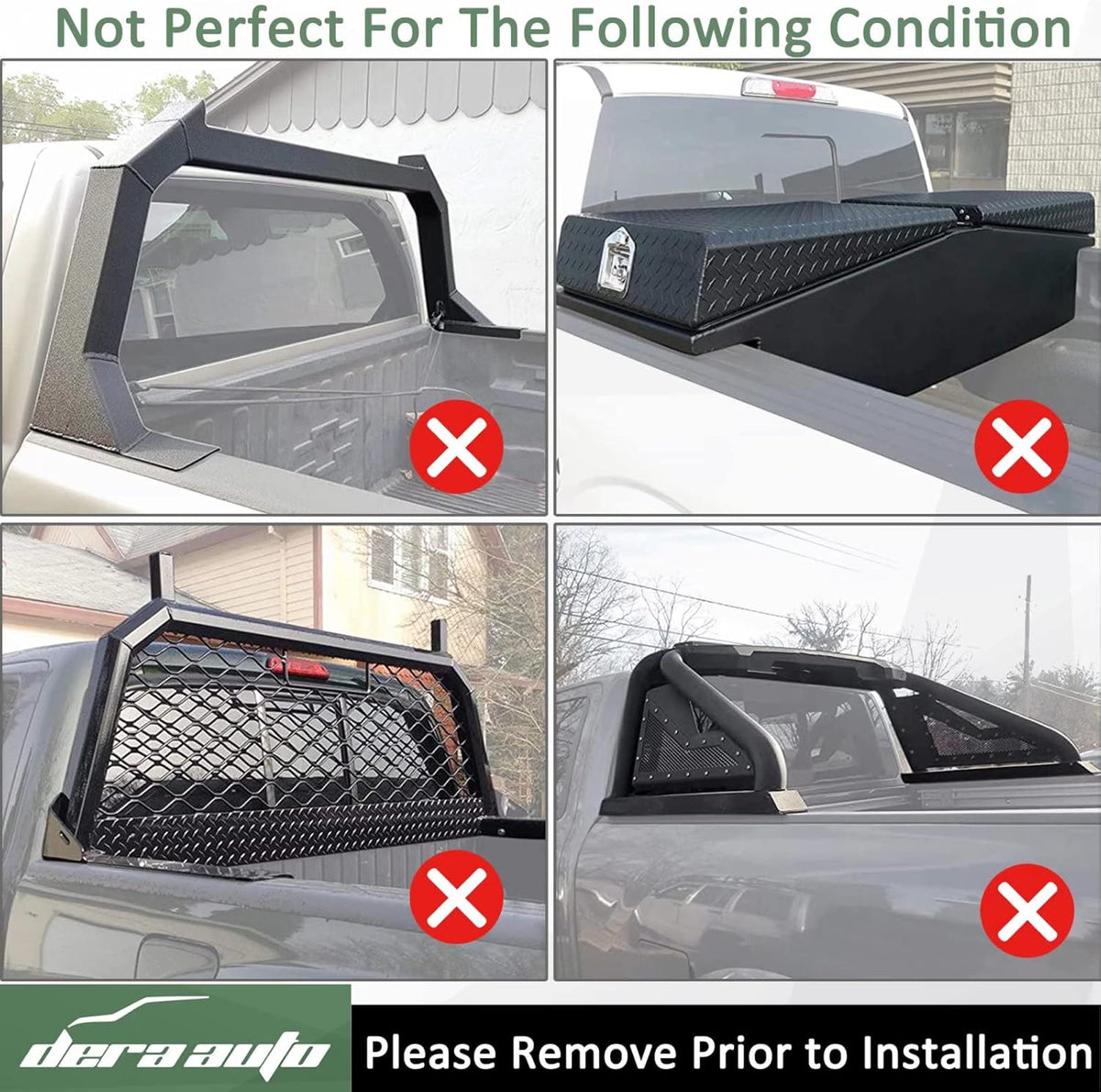 Soft Tri-Fold Truck Bed Cover 5.2ft Bed Tonneau Cover M5483