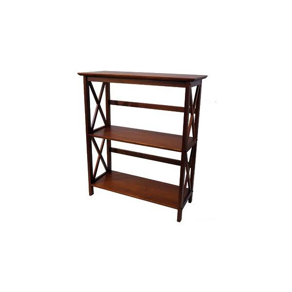 Walnut 5-Shelf Bookcase G239