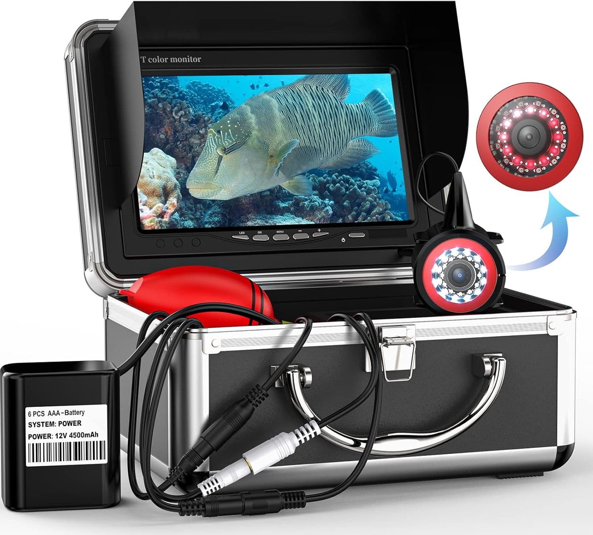 Underwater Fishing Camera with 7'' LCD Display T857