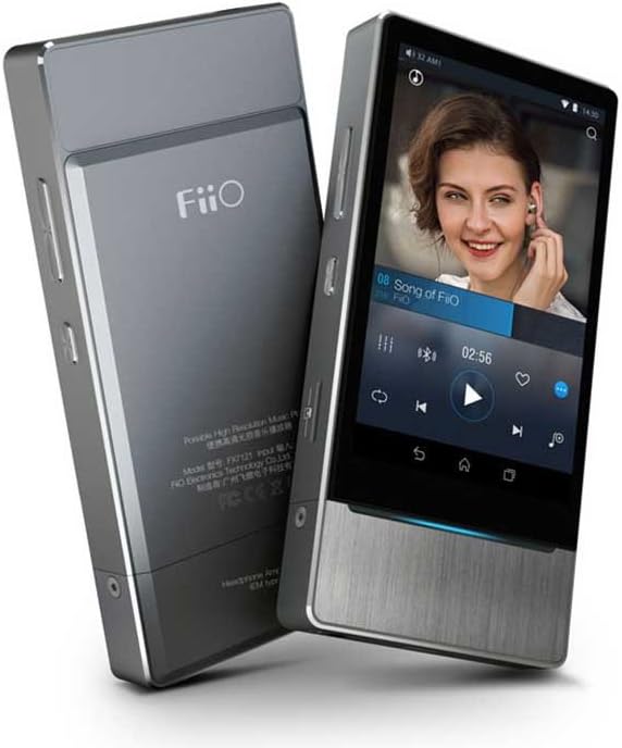 High Resolution Audio Player with Amp Module, Leather Case and Coaxial Audio Cable U416