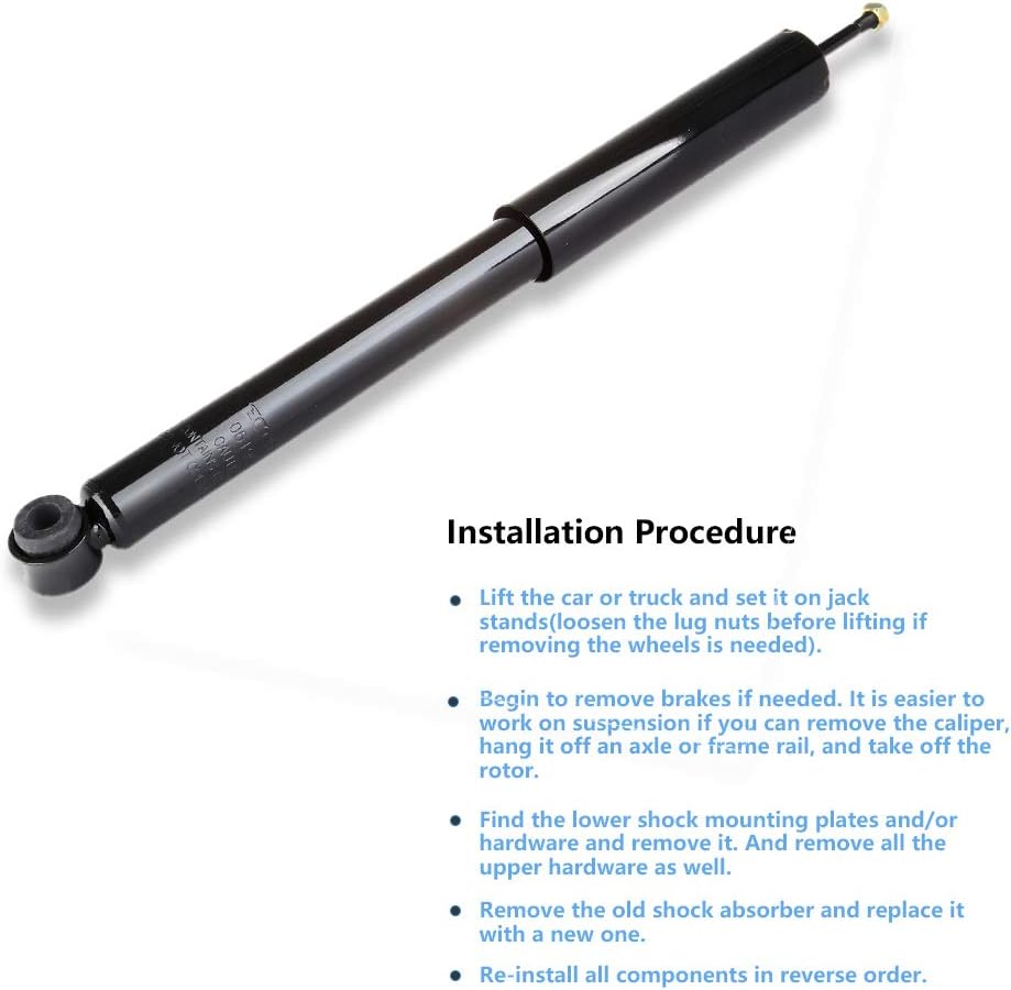 Front Rear Gas Strut Shocks Set of 4 C94339