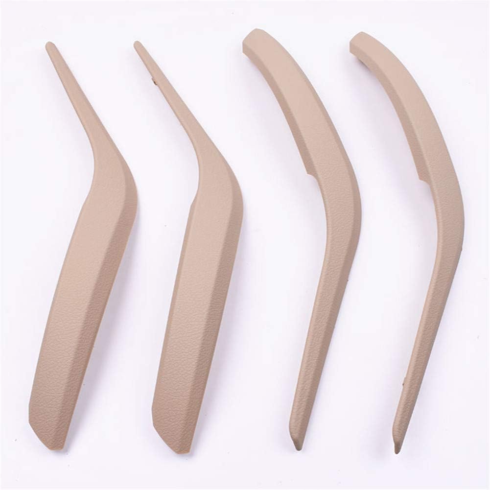 BMW Car Interior Door Grab Pull Handle Cover 4pc-Set Carbon W3724