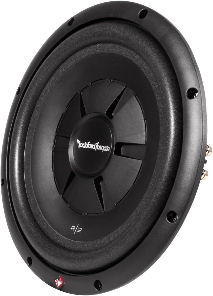 12 1000W 4-Ohm Shallow Car Subwoofer Pair I92829