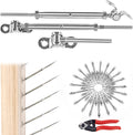 20Set Cable Railing Kit 1/8 T316 Stainless Steel Turnbuckle Hardware A596