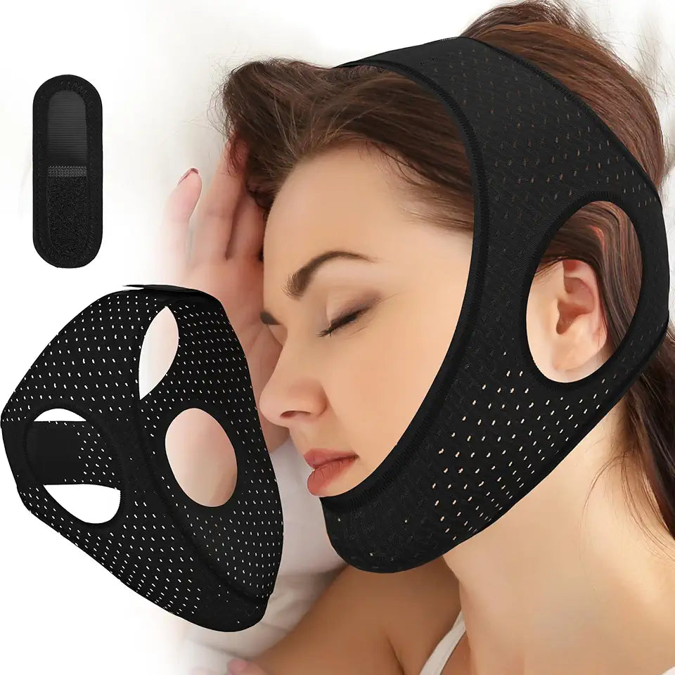 Adjustable Breathable Anti Snoring Chin Strap B2076