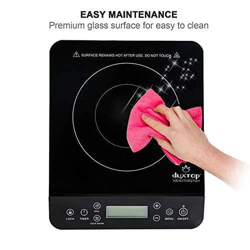 Portable Induction Cooktop 1800 Watts Black Q3525