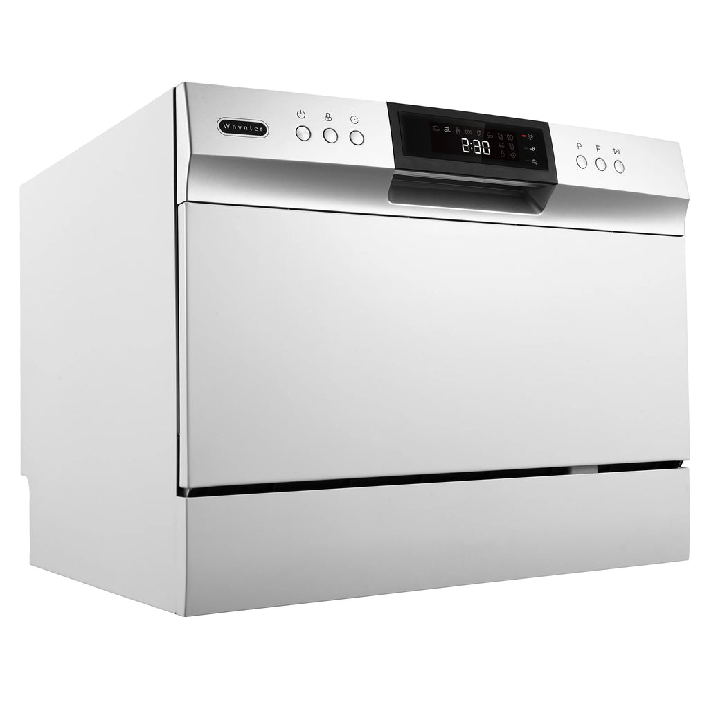 Countertop Portable Dishwasher 6 Place Setting White Q137
