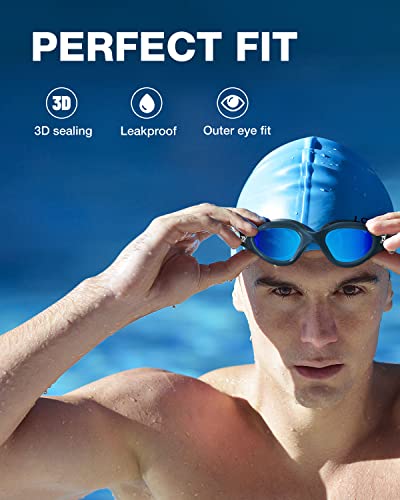 Polarized Anti Fog Anti UV Swimming Goggles U3608