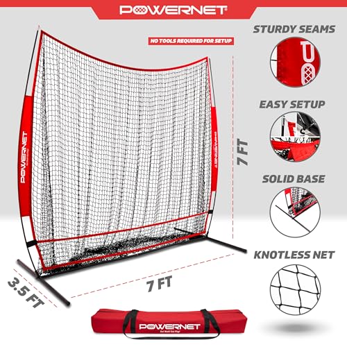 7x7 Baseball Batting Net Z151