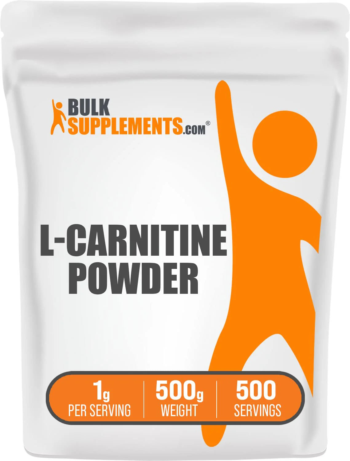 L-Carnitine Powder 1000mg Amino Acids Supplement 500g W7229