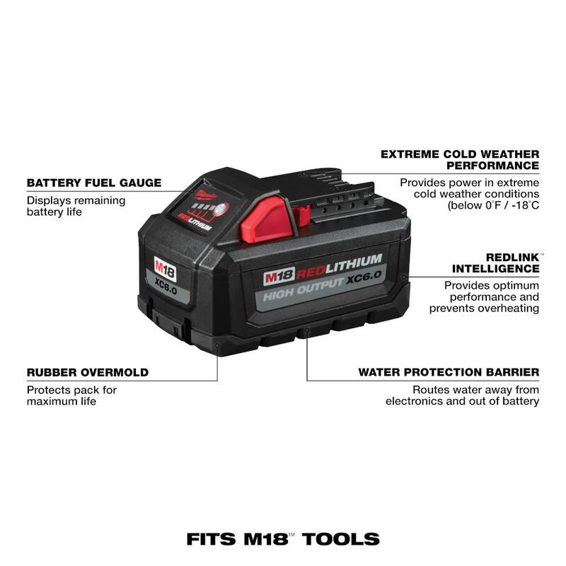 18-Volt Lithium-Ion Brushless Cordless 1/2 in. Compact Drill/Driver Kit with 6.0Ah Battery Pack R628682