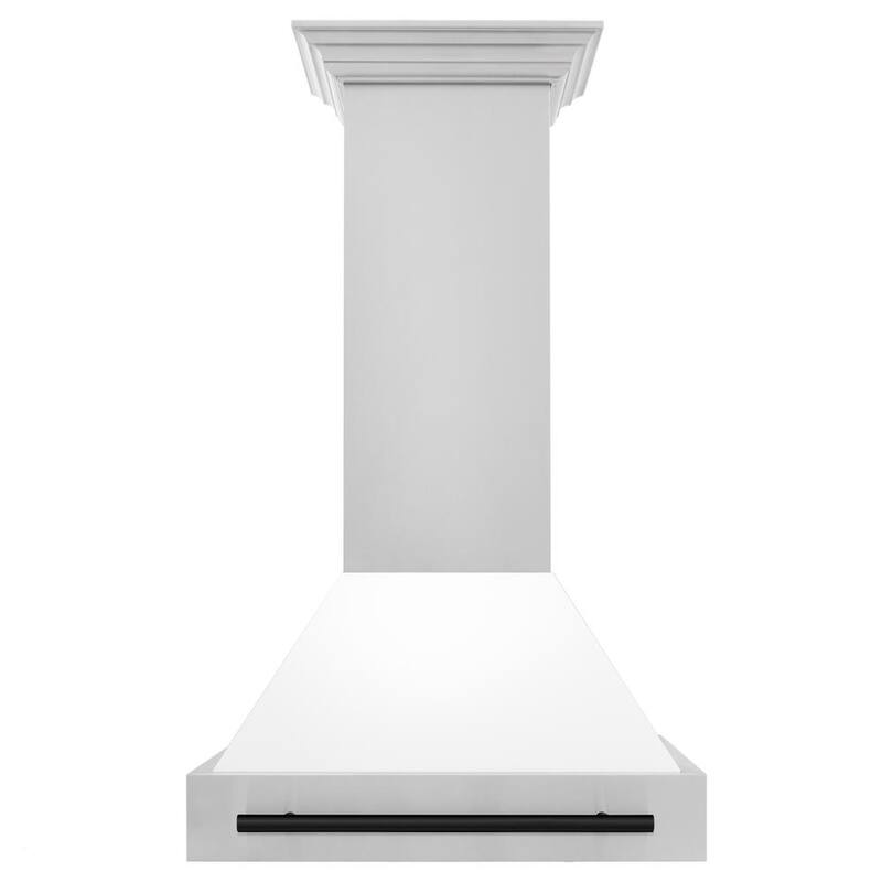 30 in. 400 CFM Ducted Wall Mount Range Hood in Stainless Steel L180512