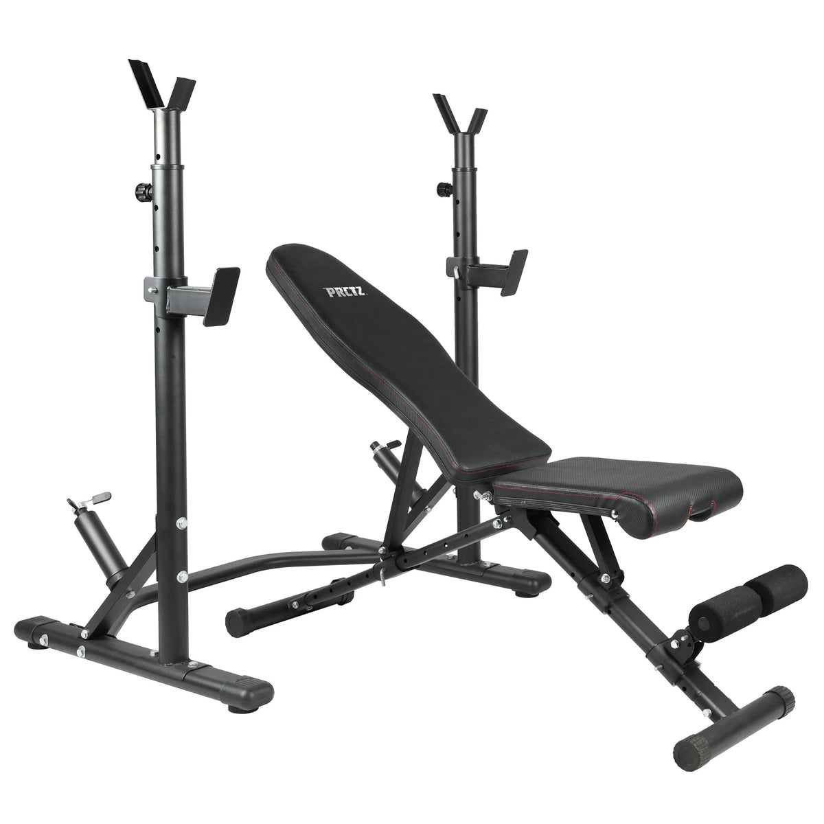 Two-Piece Olympic Weight Bench with Squat Rack I59228