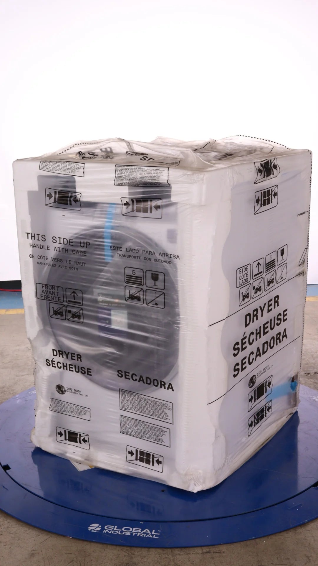 8.0 Cu Ft Electric Front Load Dryer L568