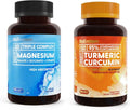 Triple Magnesium Complex and Turmeric Curcumin Supplement with BioPerine P5085