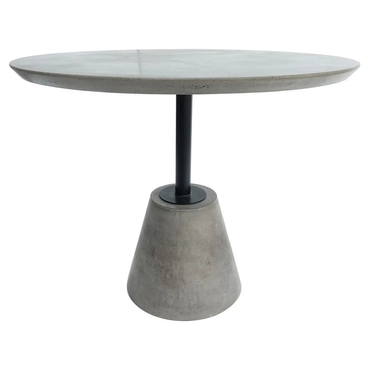 Round Metal & Concrete Dining Table K4222