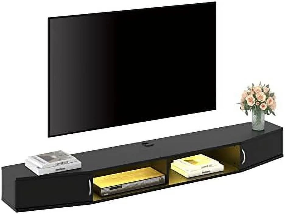 70'' Floating TV Stand with Cabinet M761