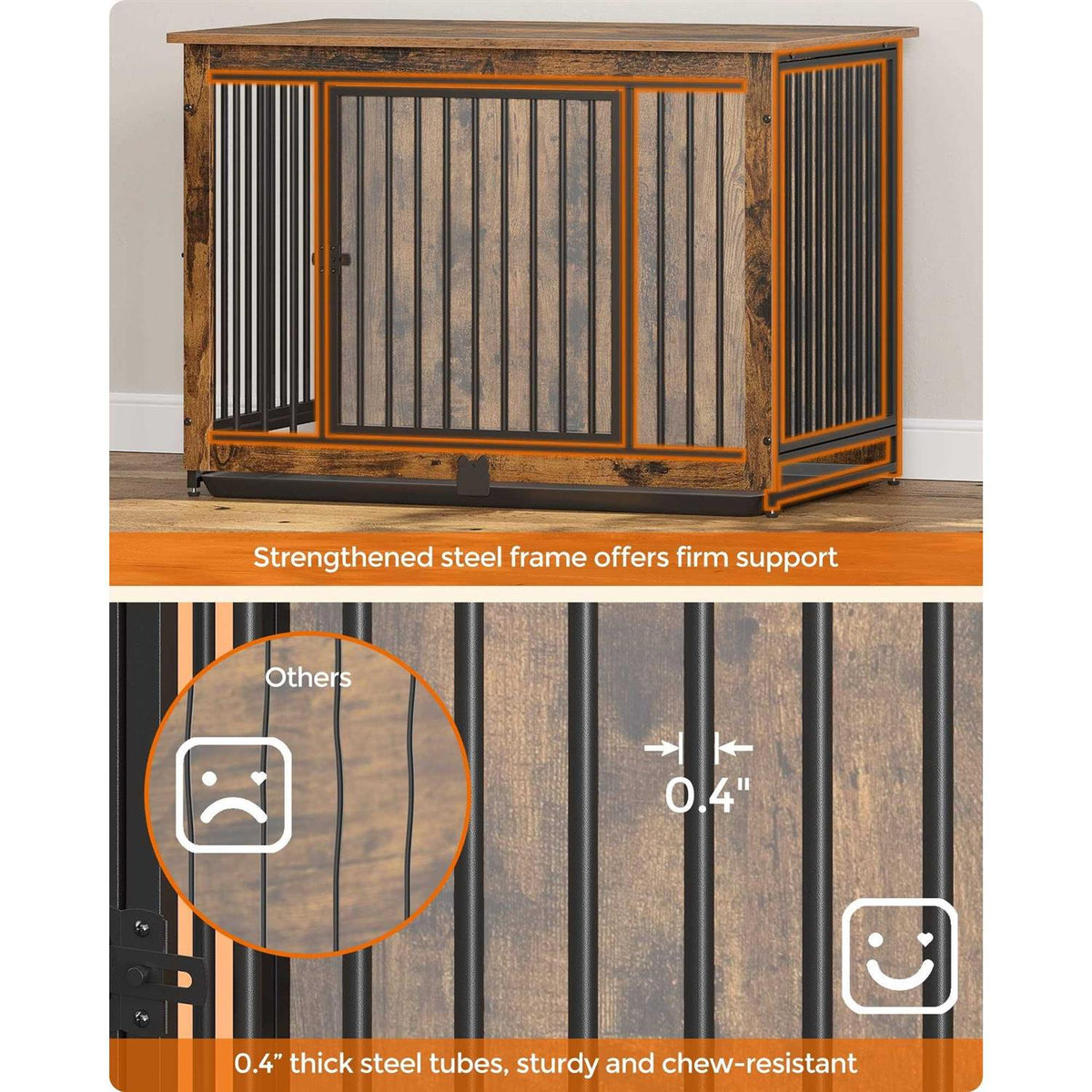 Dog Crate Furniture for Medium Dogs up to 70 lb A679